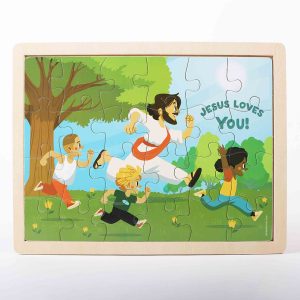 Wooden Puzzle – Jesus Loves You!