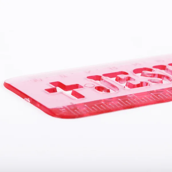 Stencil Ruler- Assorted Design- Swanson Christian Products