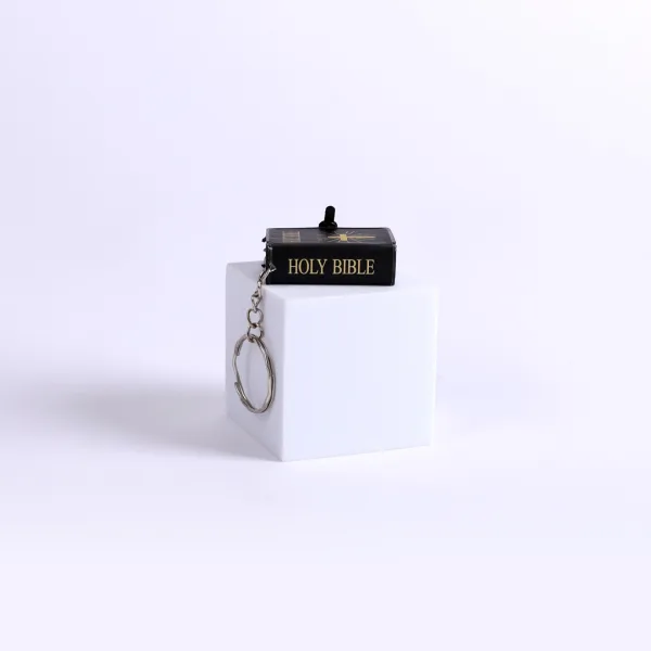 Mini Bible Keychain Black - 6Pk | Swanson Christian Products