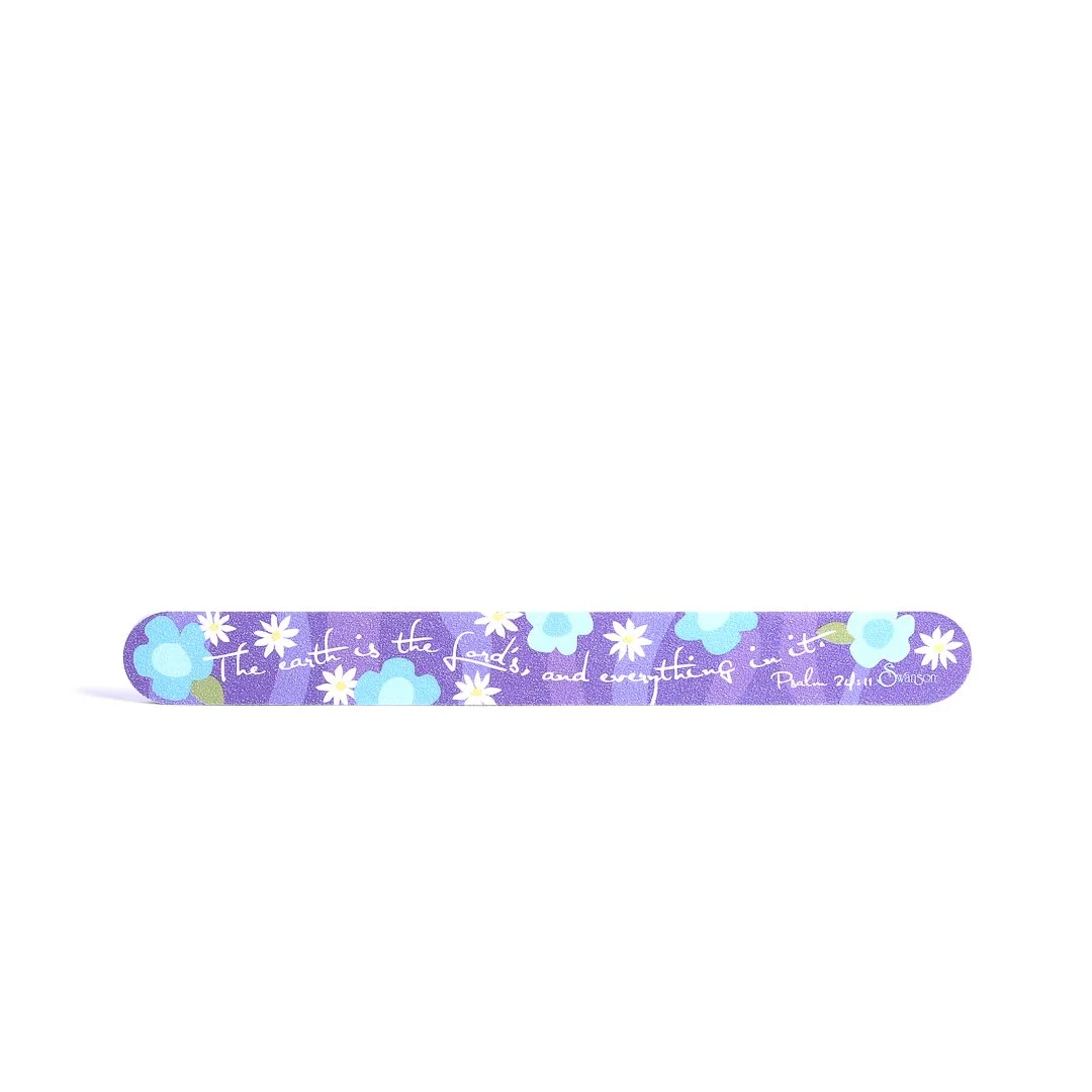 Nail File Earth Is The Lords- Swanson Christian Products