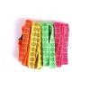 Bracelet Woven Smile Face Assorted Bright Colors- Swanson Christian Products