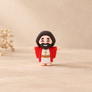 Pocket Figurine Little Jesus Cross PK50