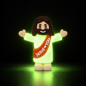 Pocket Figurine Little Jesus – Glow in the Dark – PK50