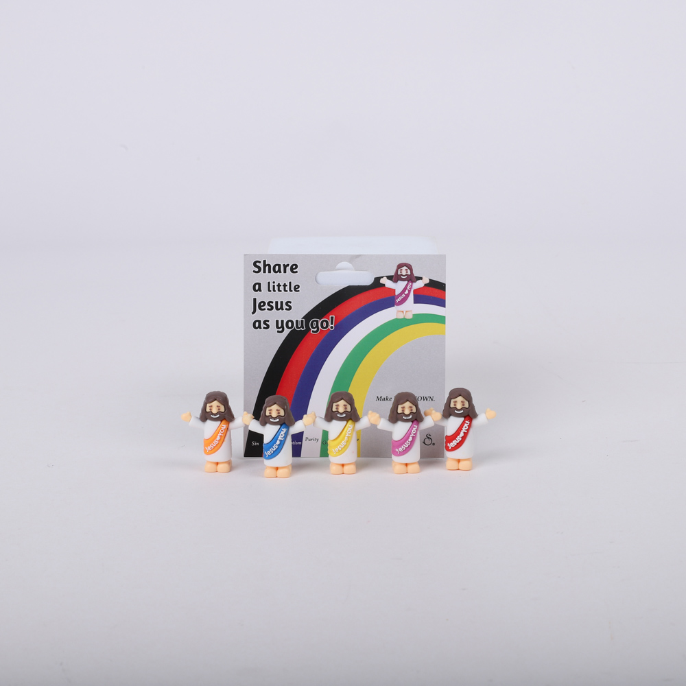 Little Jesus Pocket Figurines 5Ct Pk12 - With Display Strip - Image 3