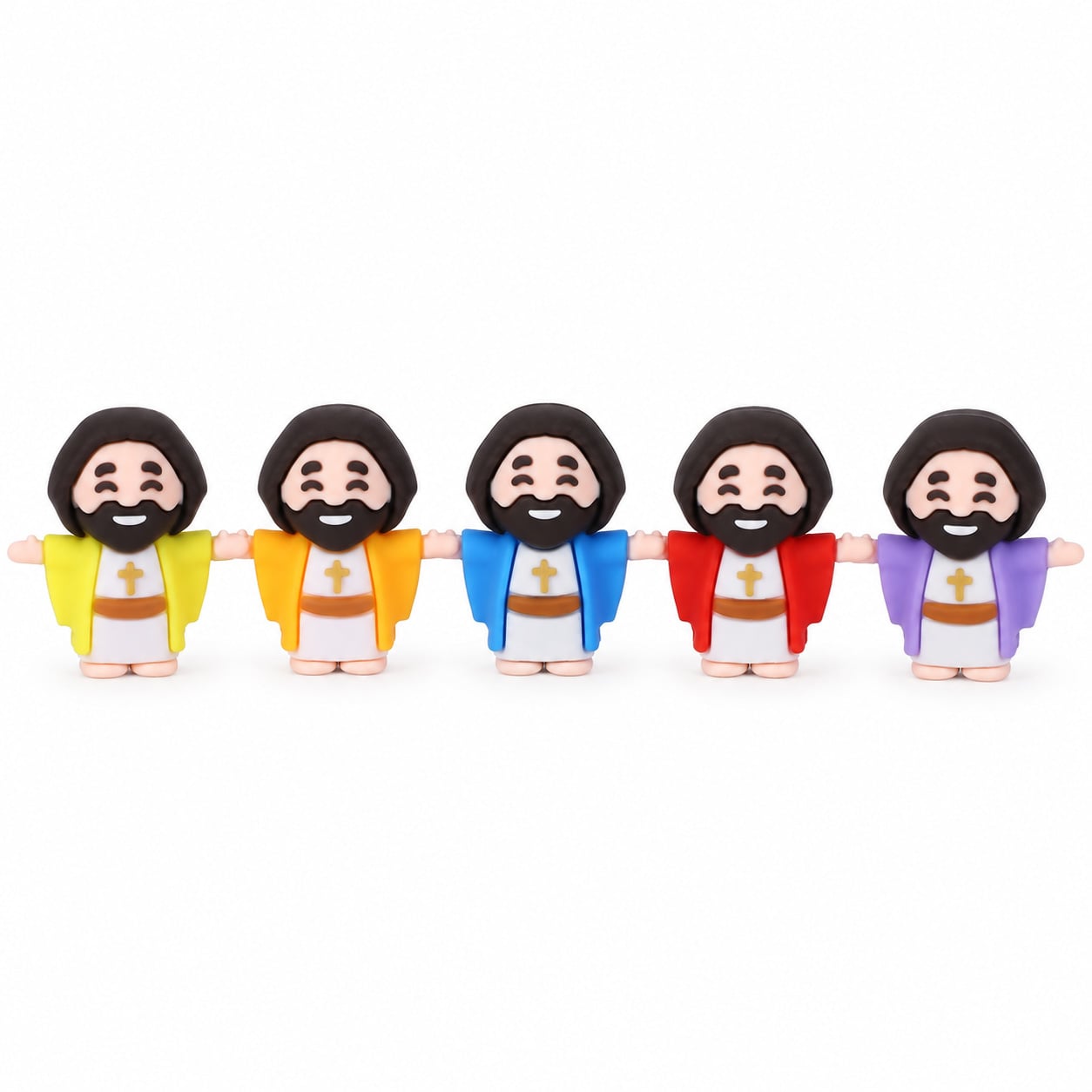 Pocket Figurine Little Jesus - Cross - PK1000 - Image 3
