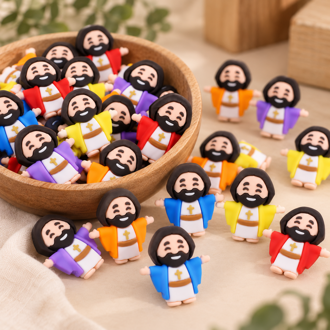 Pocket Figurine Little Jesus - Cross - PK1000 - Image 4