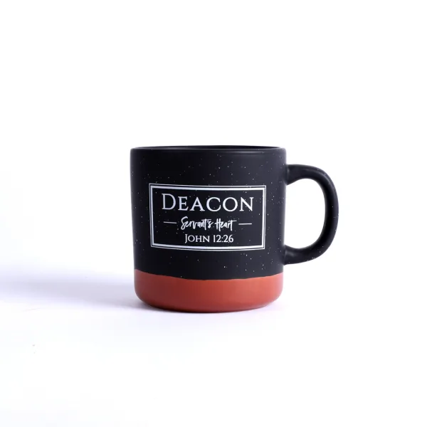 Mug deacon black 13oz- Swanson Christian Products