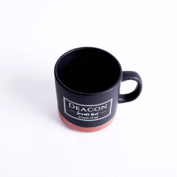 Mug deacon black 13oz- Swanson Christian Products