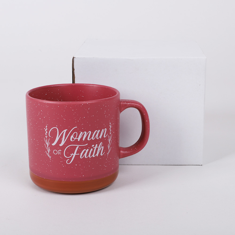 Mug Woman Of Faith 13 Oz Deep Rose - Image 6