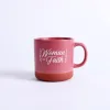Mug Woman Of Faith 13 oz deep rose- Swanson Christian Products