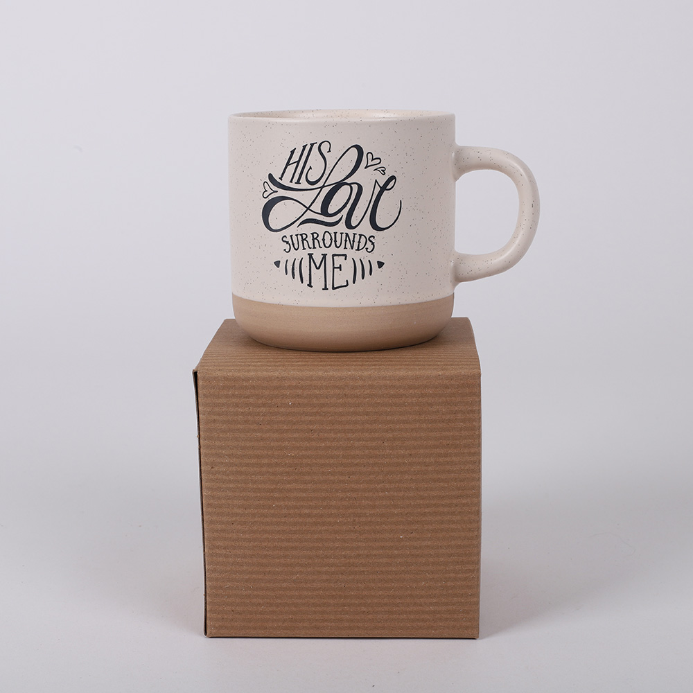 Ceramic Mug - His Love Surrounds Me - 11 oz - Image 5