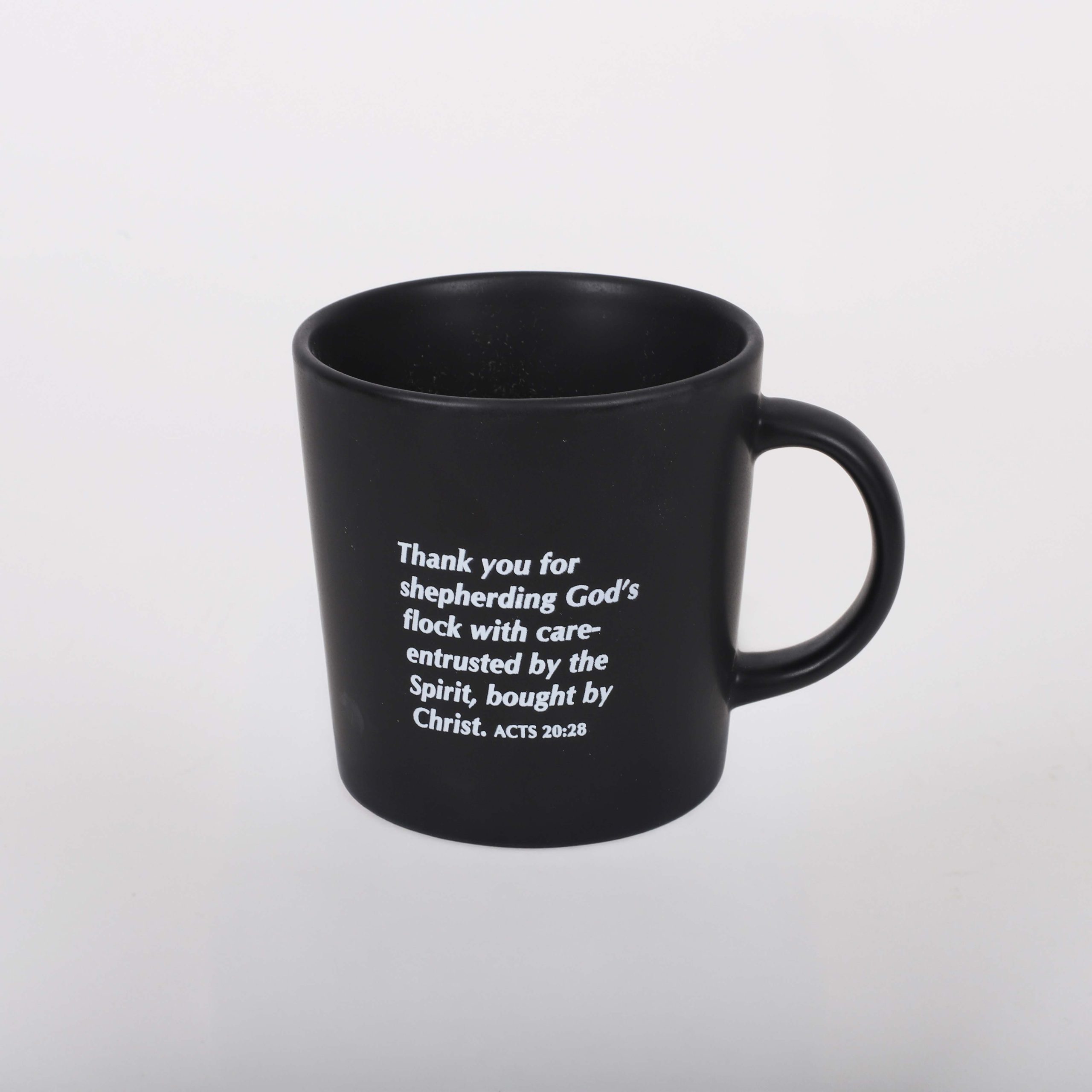Pastor Mug - Serving With Purpose Acts 20:28 - 12 Oz - Image 2