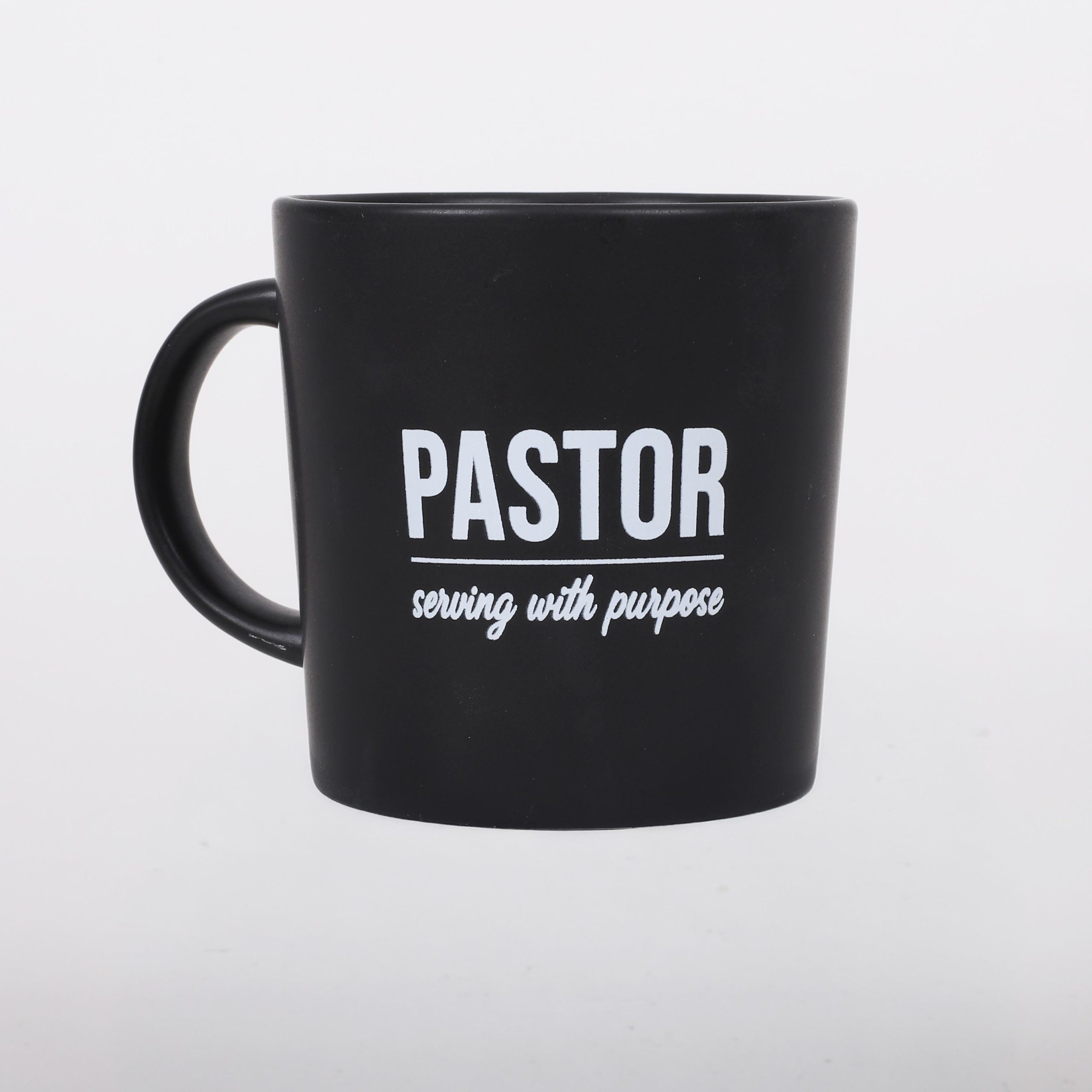 Pastor Mug - Serving With Purpose Acts 20:28 - 12 Oz
