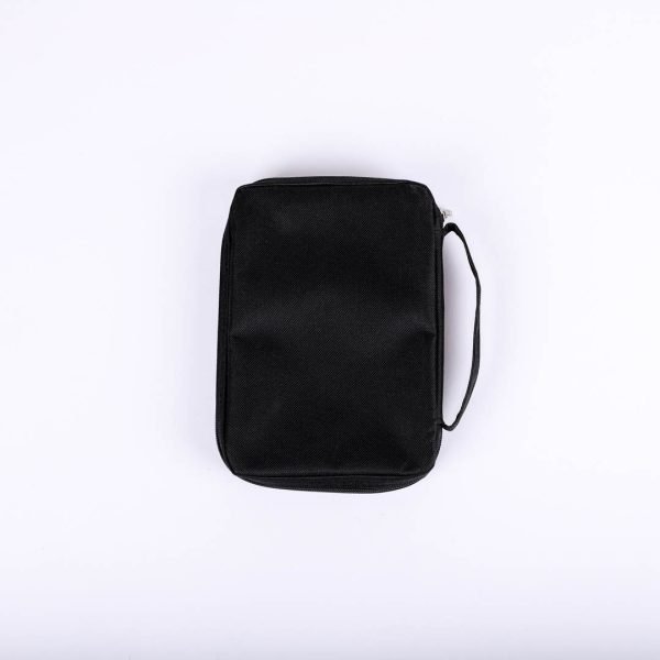 Bible Cover Canvas Black Plain S | Swanson Christian Products