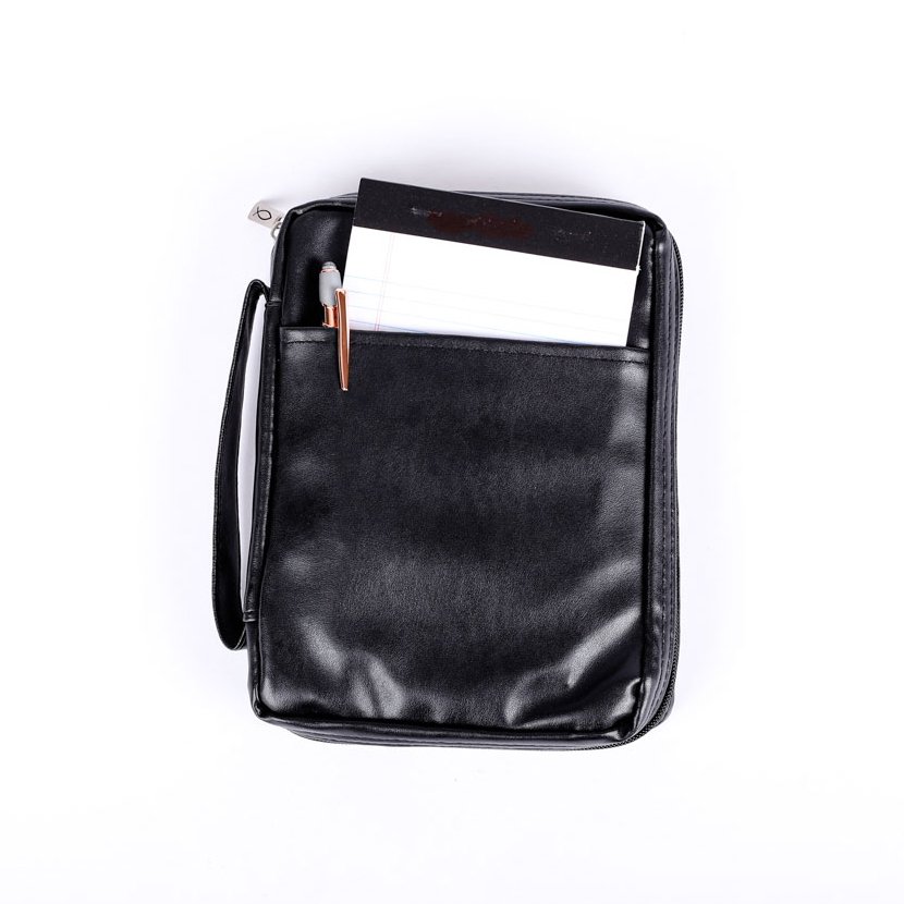 Bible Cover Imitation Leather Plain Xxl- Swanson Christian Products