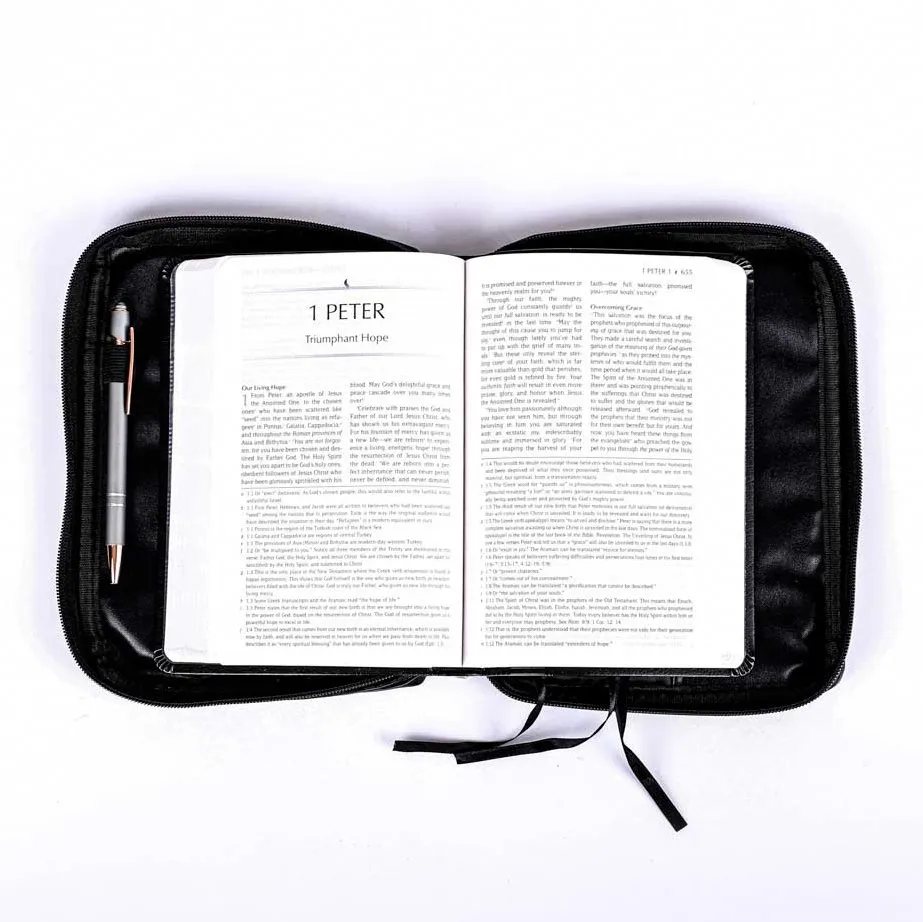 Bible Cover Imitation Leather Plain Xxl | Swanson Inc.