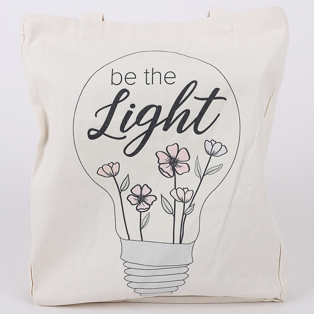 Classic Cotton Tote - Be The Light - Image 3