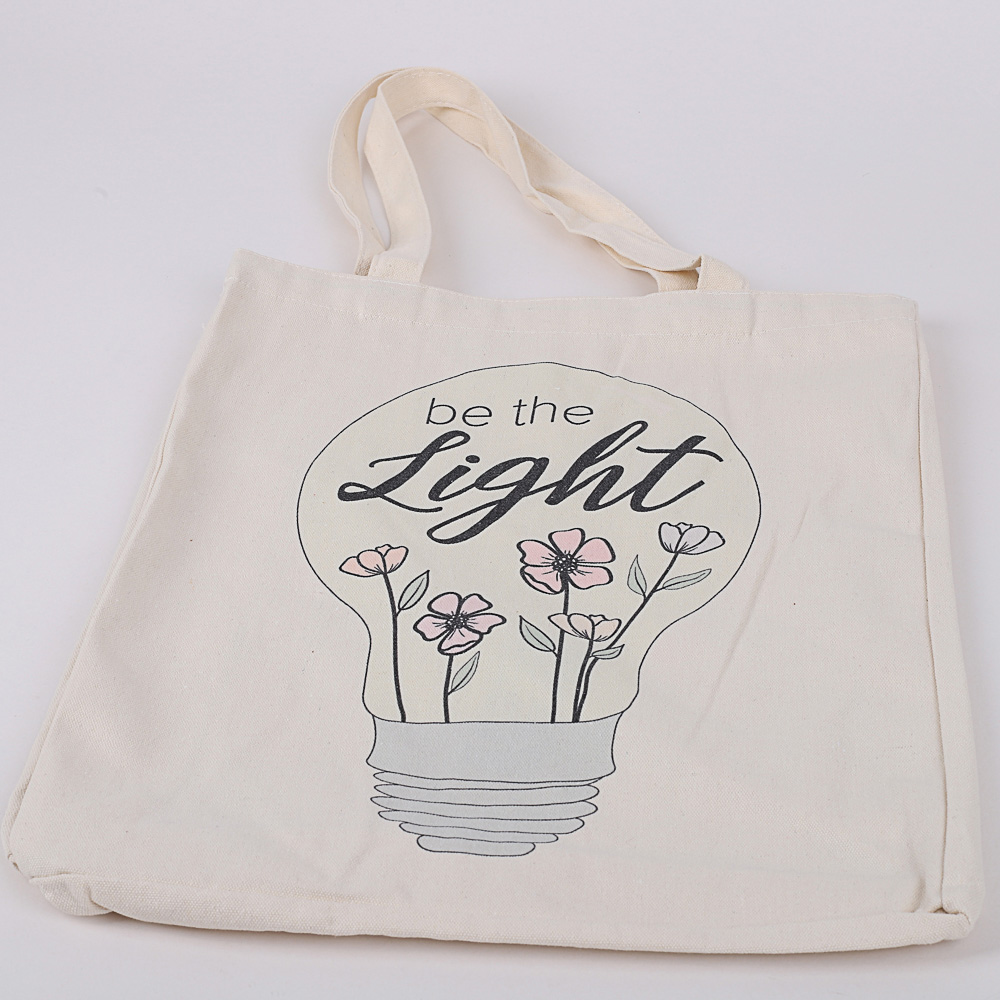 Classic Cotton Tote - Be The Light - Image 2