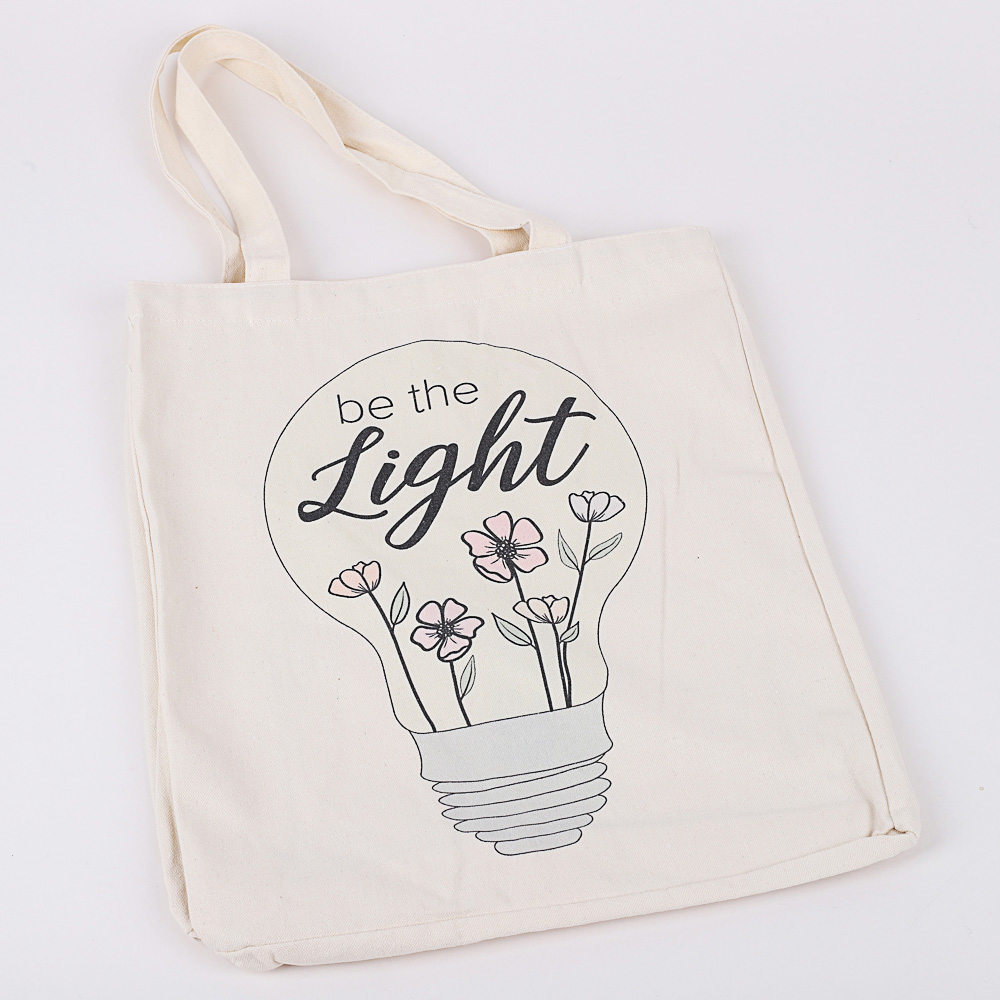 Classic Cotton Tote - Be The Light
