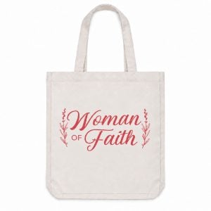 Classic Cotton Tote – Woman of Faith