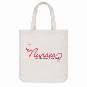 Classic Cotton Tote – Nurses are Blessings