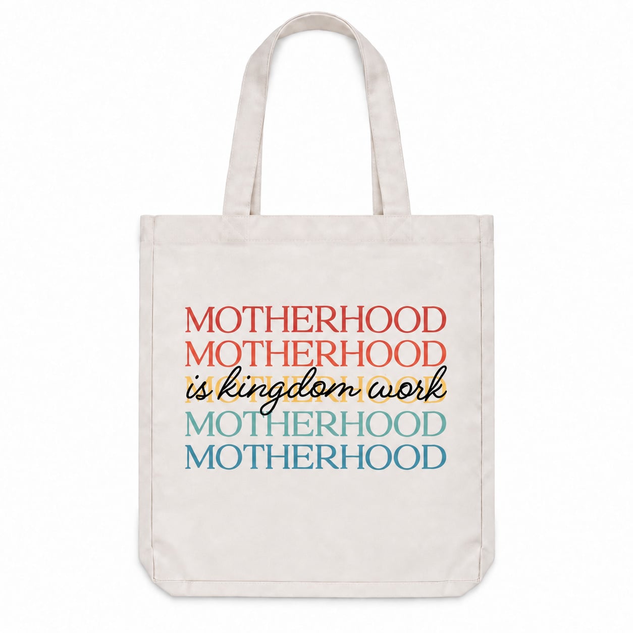 Classic Cotton Tote - Motherhood is Kingdom Work