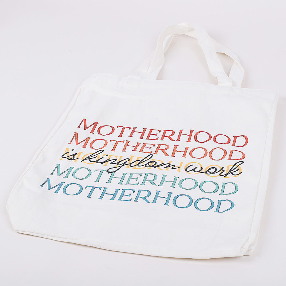 Classic Cotton Tote - Motherhood is Kingdom Work
