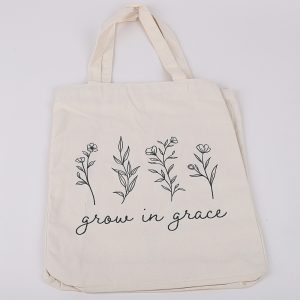 Classic Cotton Tote – Grow in Grace