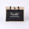 Jute Tote Bag - All Is Well | Swanson Christian Products