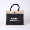 Jute Tote Bag - All Is Well | Swanson Christian Products