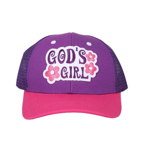 Purple Cap for Kids - God's Girl | Swanson Christian Products