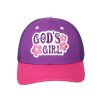 Purple Cap for Kids - God's Girl | Swanson Christian Products