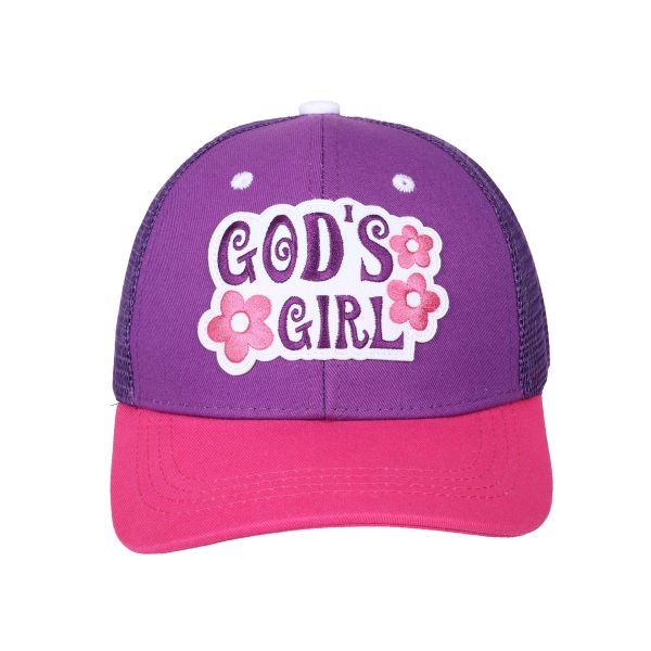 Purple Cap for Kids - God's Girl | Swanson Christian Products