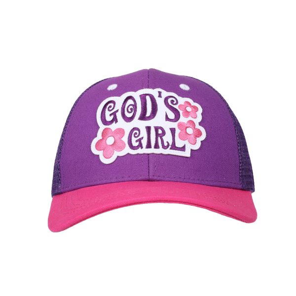 Purple Cap for Kids - God's Girl | Swanson Christian Products