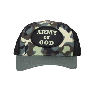 Cap Army Of God Camo Kids
