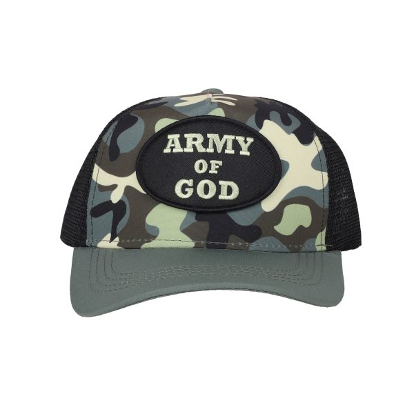 Cap for Kids - Army of God - Camo | Swanson Christian Products