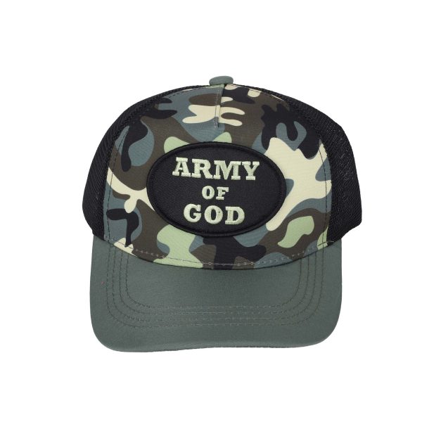 Cap for Kids - Army of God - Camo | Swanson Christian Products
