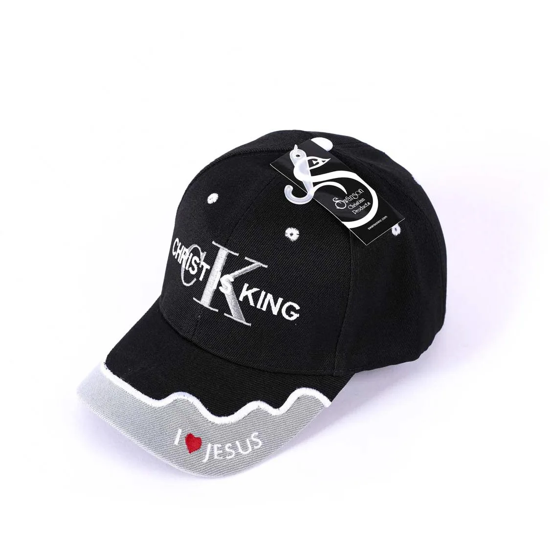 Black Hat- Christ Is King - Swanson Christian Products