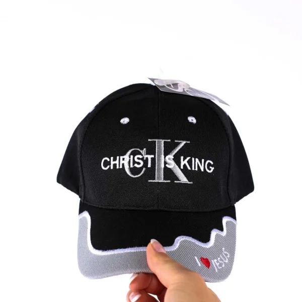 Black Hat- Christ Is King - Swanson Christian Products