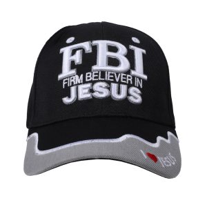 Hat – Black – FBI Jesus