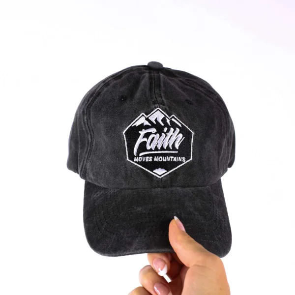 Black Cap "Faith"- Swanson Christian Products