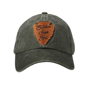 Hat – Green – “Explore Seek Find”