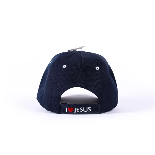 Hat - Navy - Walk With Jesus - Swanson Christian Products