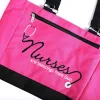 Tote Nurses are Blessing- Magenta- Swanson Christian Products