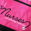 Tote Nurses are Blessing- Magenta- Swanson Christian Products