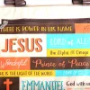 Tote bag- Names Of Jesus Brown- Swanson Christian Products