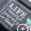 Tote bag- Life Is A Beautiful Journey w/ God- Gray- Swanson Christian Products
