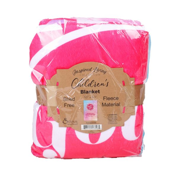 Kid's Throw Blanket - God's Girl - 50X60 | Swanson Christian Products