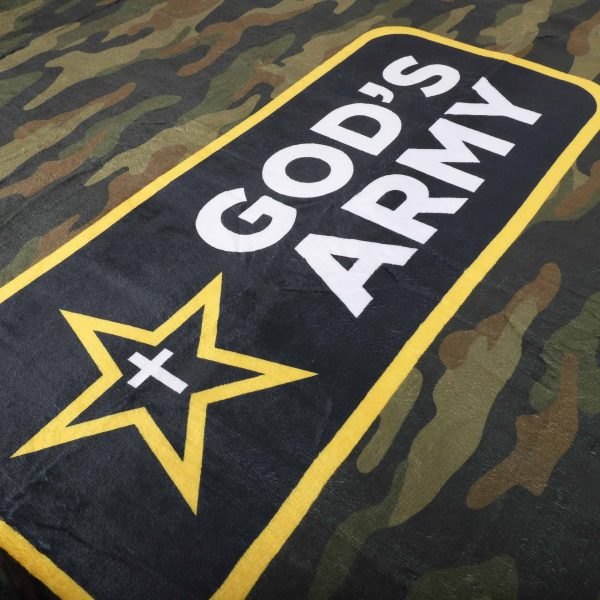 Kid's Throw Blanket - God's Army - 50X60 | Swanson Christian Products