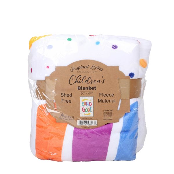 Kid's Throw Blanket - Child of God - 50X60 | Swanson Christian Products